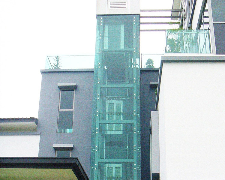 杭州钢结构观光电梯